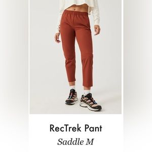 Outdoor Voices RecTrek pant in Saddle